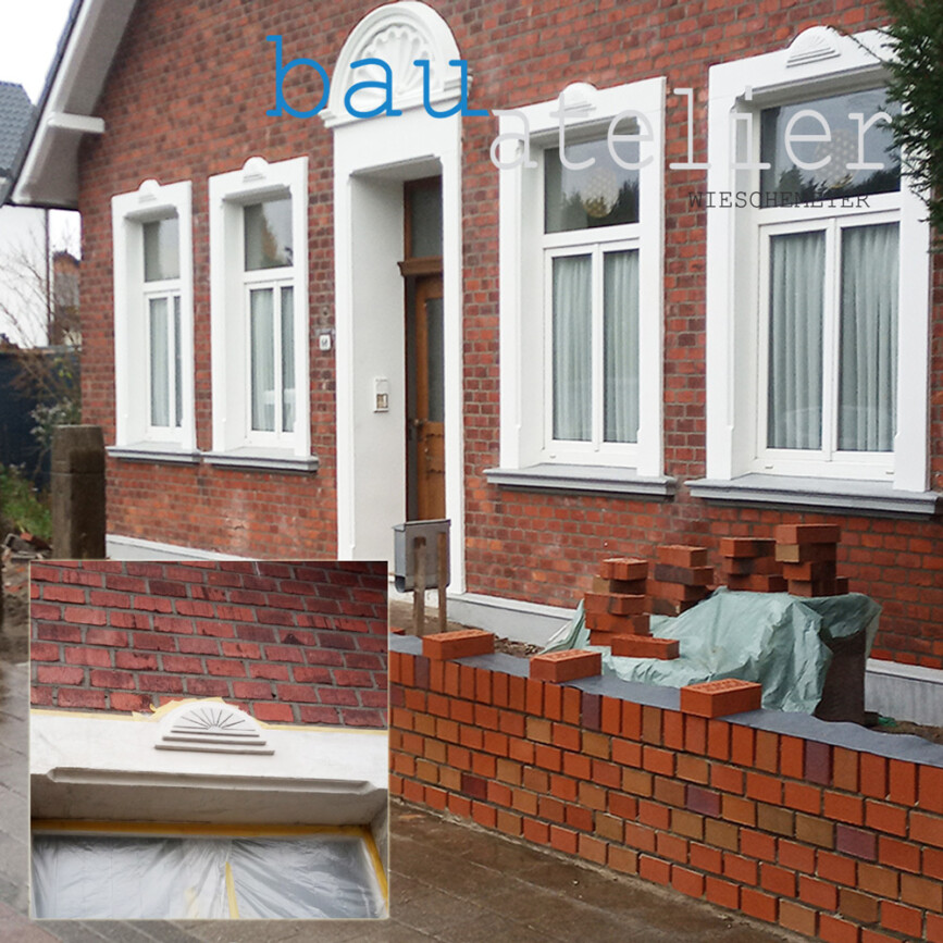 Renovierung und Sanierung - Faschen und Mauerwerk